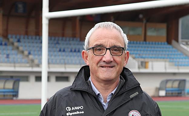 Iñigo Galparsoro, ayer en Altamira.