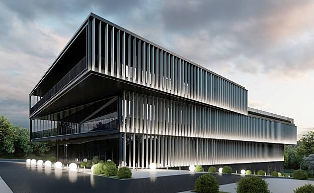 Infografías del futuro edificio. 