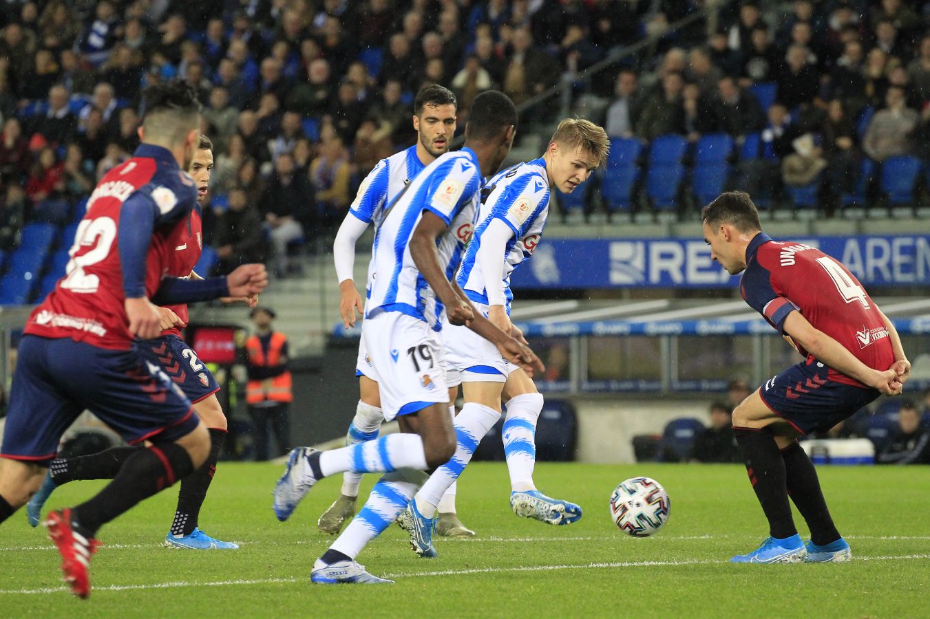 La Real Sociedad sigue soñando con la Copa tras eliminar a Osasuna. Los txuri-urdin estarán en el bombo de cuartos