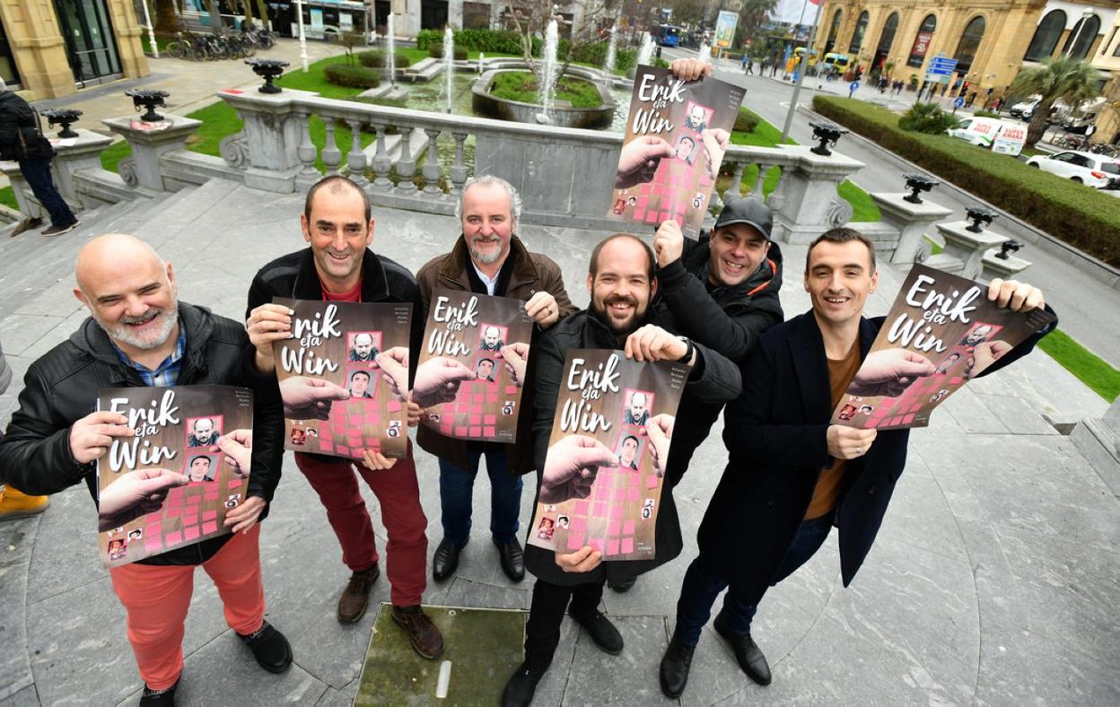 Jon Aizpurua, Aitor Atxega, Imanol Kamio, Unai Muñoa, Asier Sota eta Ander Lizarralde.