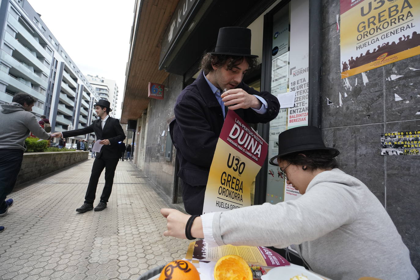 La incidencia de la huelga general del 30 de enero convocada por ELA y LAB ha tenido una incidencia dispar en Gipuzkoa.