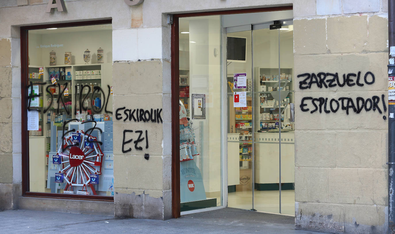 La incidencia de la huelga general del 30 de enero convocada por ELA y LAB ha tenido una incidencia dispar en Gipuzkoa.