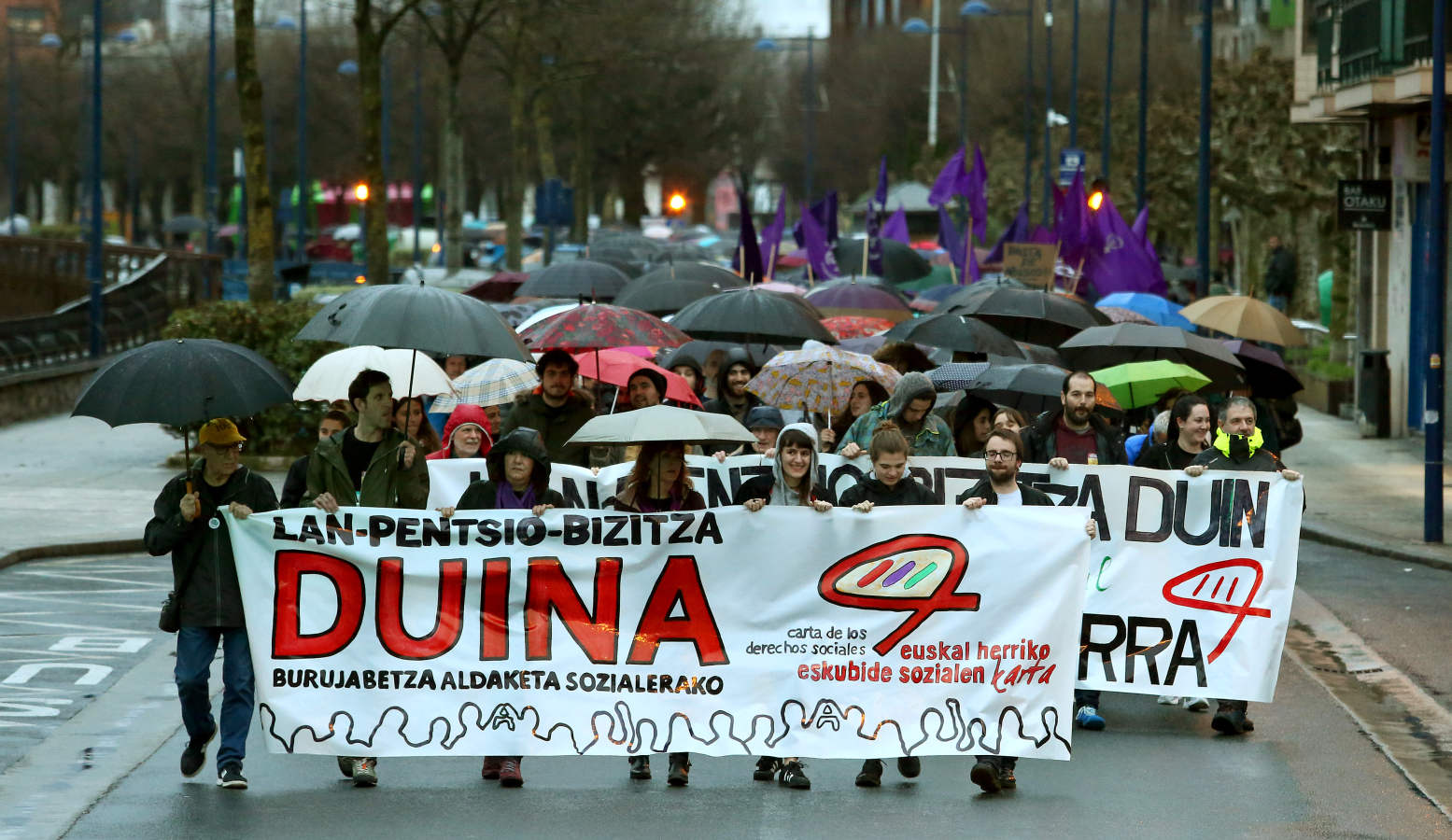 La incidencia de la huelga general del 30 de enero convocada por ELA y LAB ha tenido una incidencia dispar en Gipuzkoa.