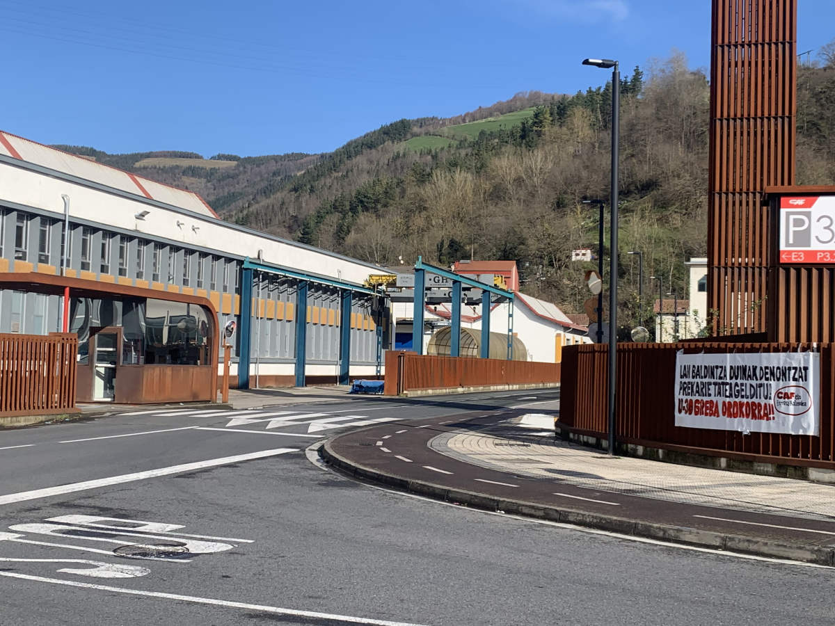 La incidencia de la huelga general del 30 de enero convocada por ELA y LAB ha tenido una incidencia dispar en Gipuzkoa.