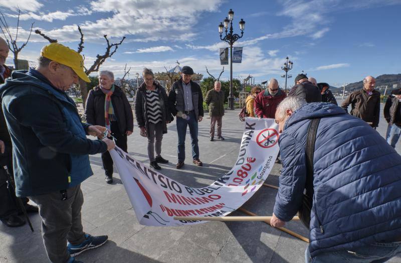 La incidencia de la huelga general del 30 de enero convocada por ELA y LAB ha tenido una incidencia dispar en Gipuzkoa.
