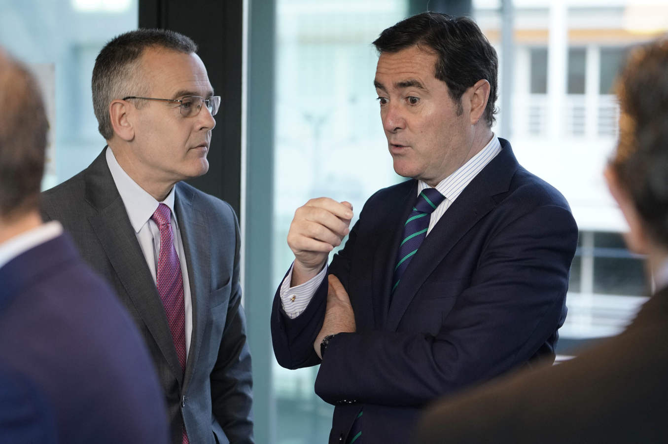 Fotos: Garamendi subraya en la «voluntad de diálogo» de CEOE para la reforma laboral