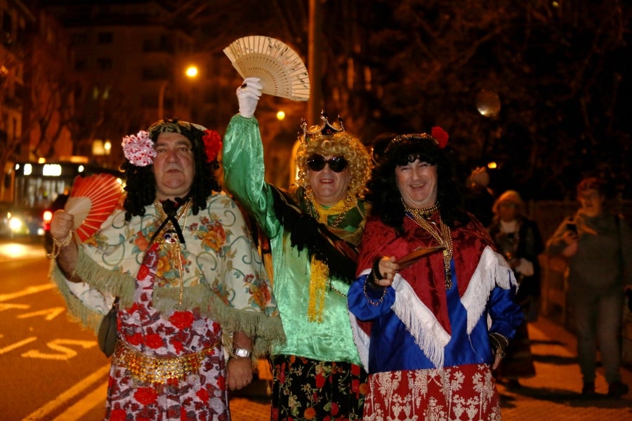 Fotos: Gitanos y zíngaras recorren las calles de Herrera