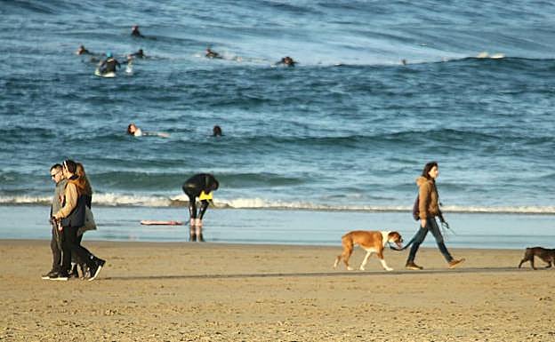 Imagen principal - Como en verano, pero en febrero