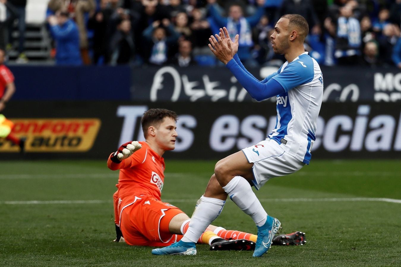 Isak ha adelantado a la Real en el minuto 20, pero Omeruo en el 48 ha empatado el partido para el Leganés.