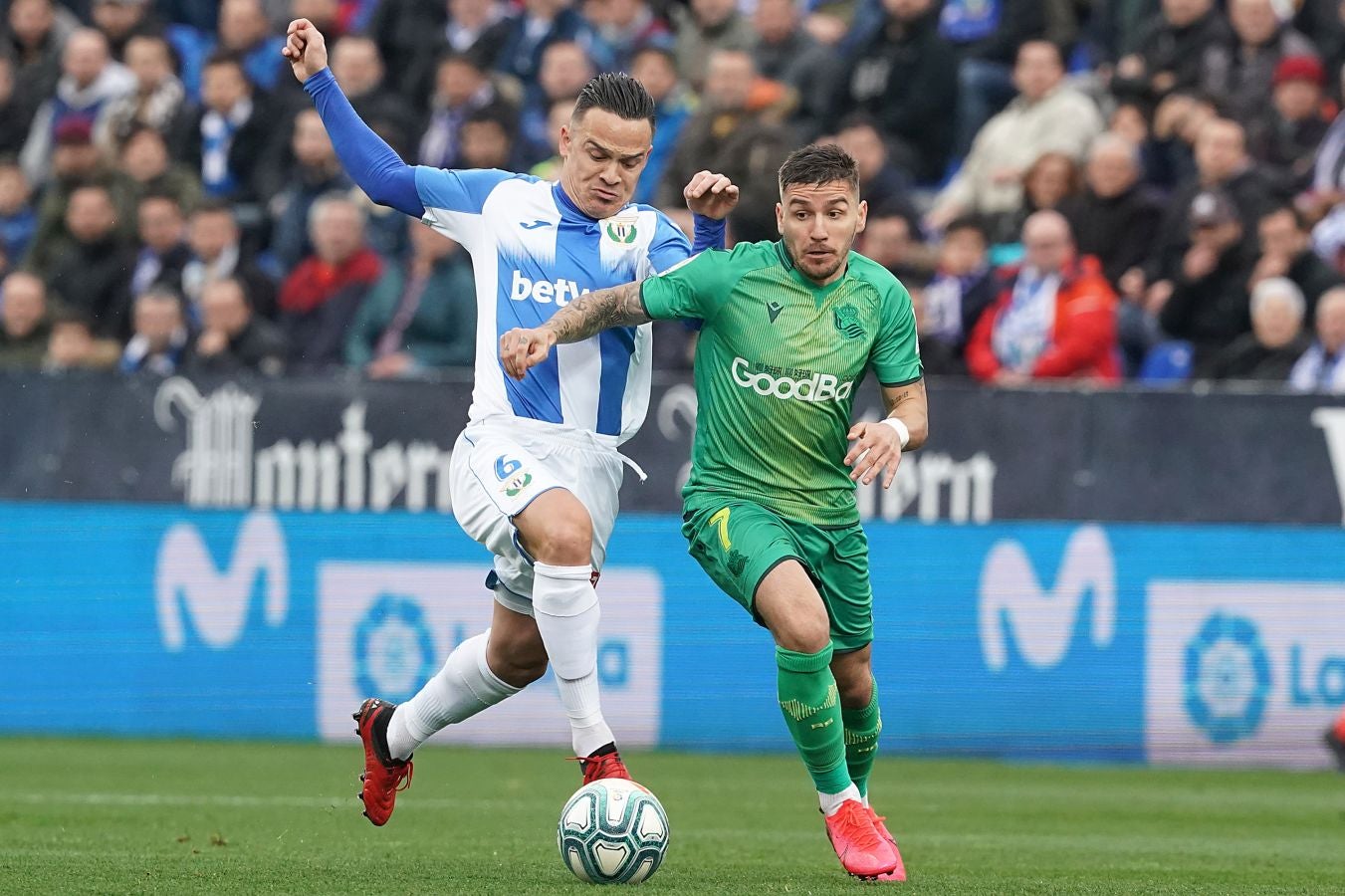 Los txuri-urdin caen en Butarque tras el gol de falta directa de Óscar Rodríguez en el último minuto. Isak adelantó a la Real en la primera parte y Omeruo puso las tablas en el 48. 
