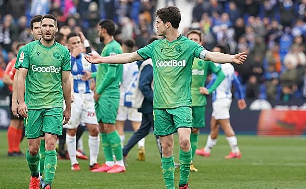 El uno a uno de los jugadores de la Real frente al Leganés