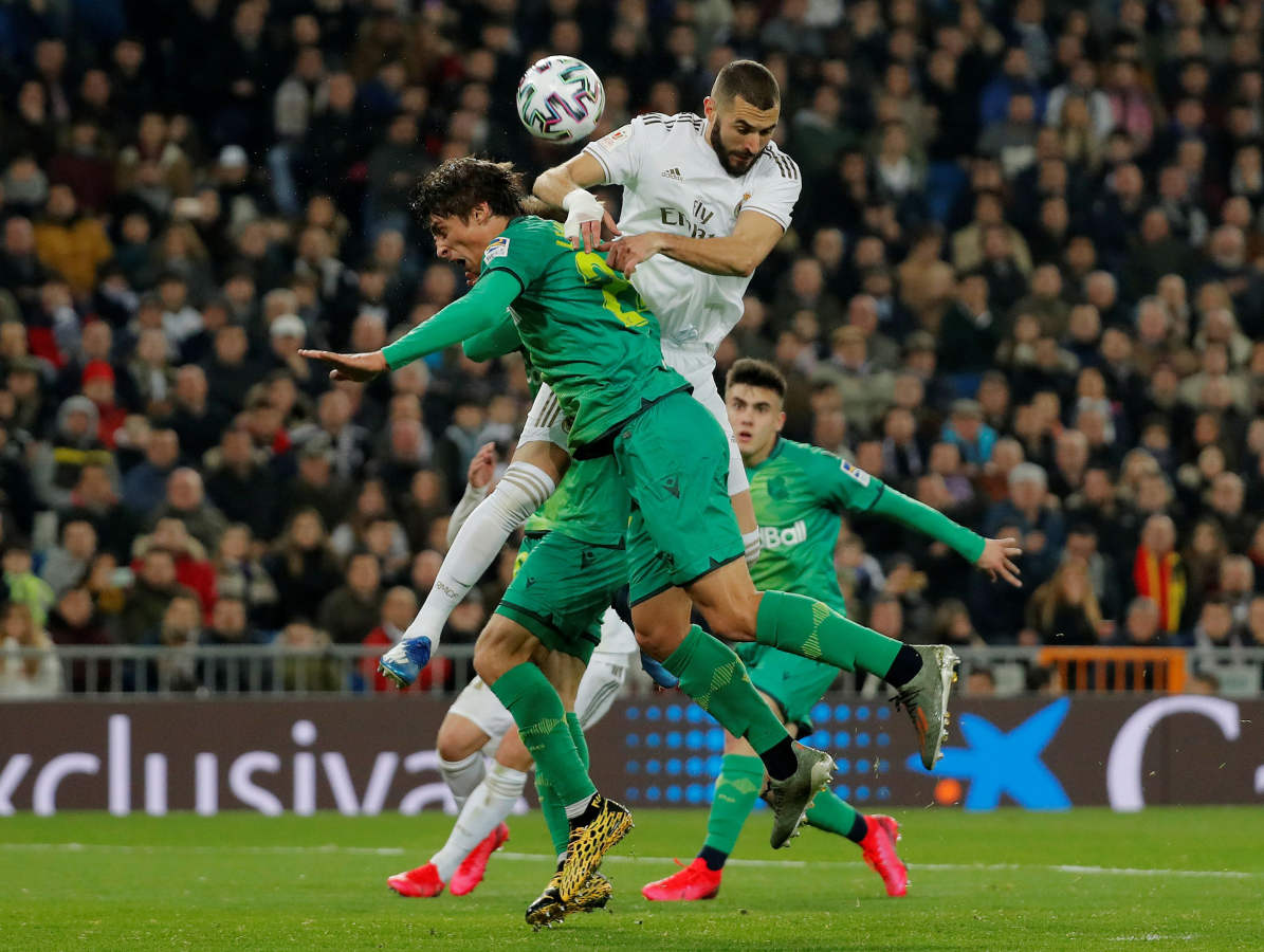 El Real Madrid y la Real Sociedad se enfrentan en los cuartos de final de la Copa del Rey en el Santiago Bernabéu