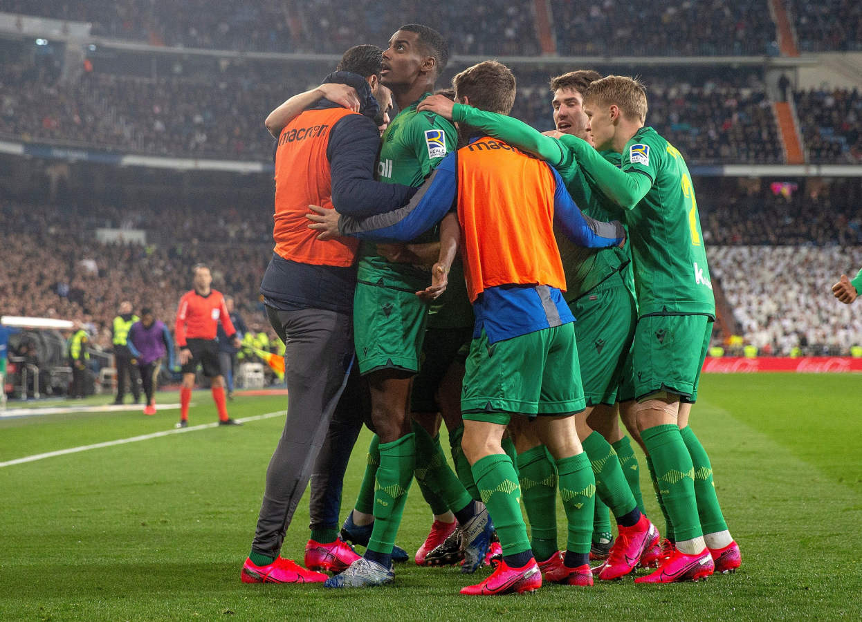 El Real Madrid y la Real Sociedad se enfrentan en los cuartos de final de la Copa del Rey en el Santiago Bernabéu