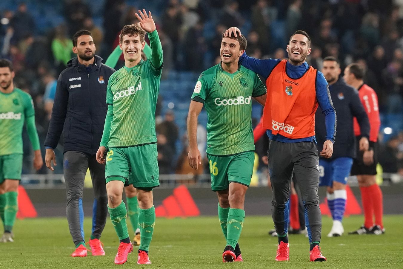 El Real Madrid y la Real Sociedad se enfrentan en los cuartos de final de la Copa del Rey en el Santiago Bernabéu