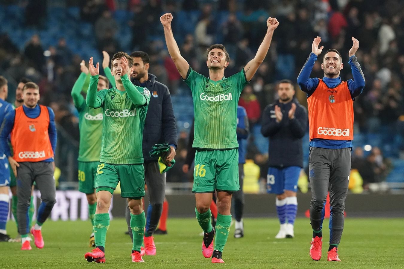 El Real Madrid y la Real Sociedad se enfrentan en los cuartos de final de la Copa del Rey en el Santiago Bernabéu