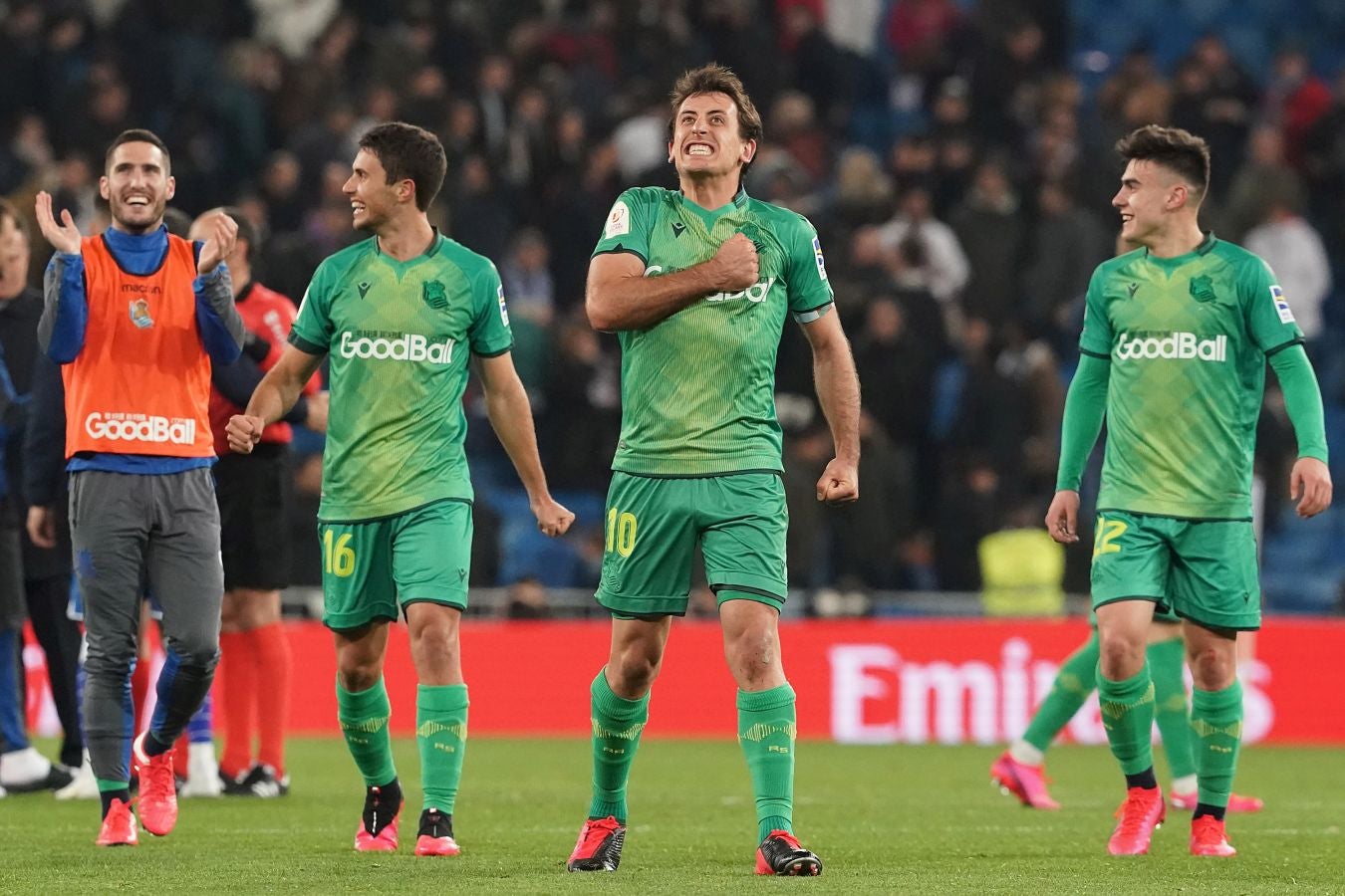 El Real Madrid y la Real Sociedad se enfrentan en los cuartos de final de la Copa del Rey en el Santiago Bernabéu