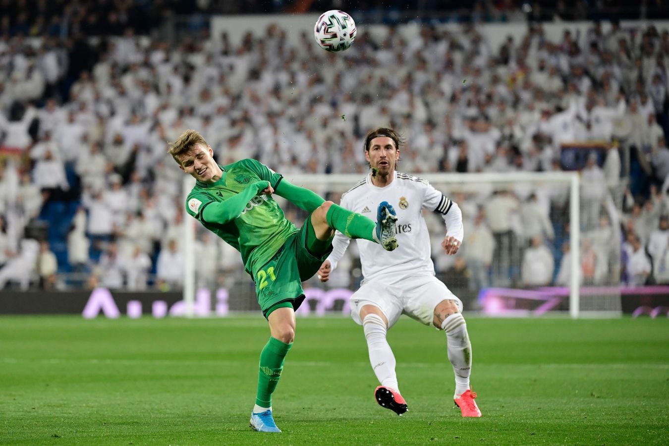 El Real Madrid y la Real Sociedad se enfrentan en los cuartos de final de la Copa del Rey en el Santiago Bernabéu