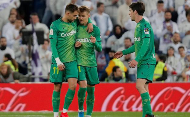 Odegaard, gol sin celebración