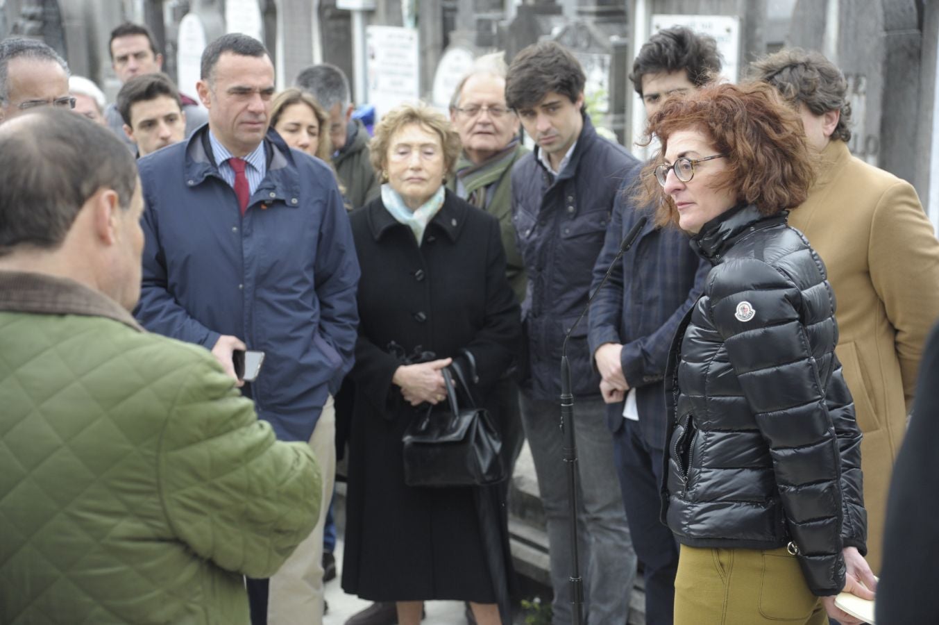 El alcalde Goia, Manuel Valls y Adolfo Suárez Illana asisten en San Sebastián al homenaje por el histórico socialista asesinado hace 24 años.