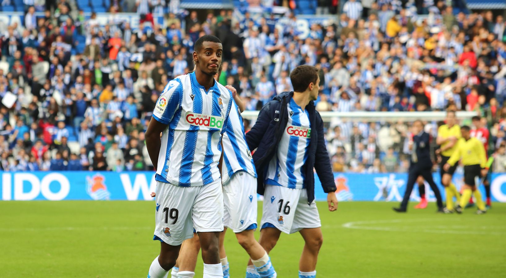 Las mejores imágenes del derbi en el Reale Arena.
