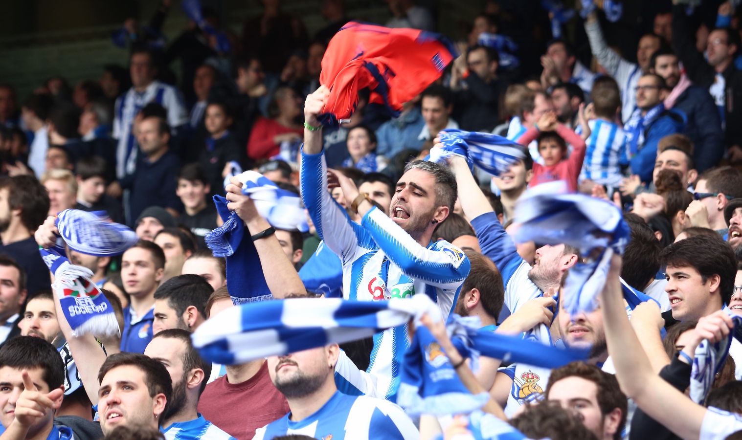 Las mejores imágenes del derbi en el Reale Arena.