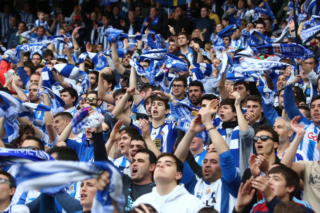 Las mejores imágenes del derbi en el Reale Arena.