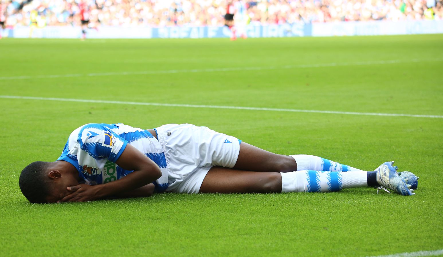 Las mejores imágenes del derbi en el Reale Arena.