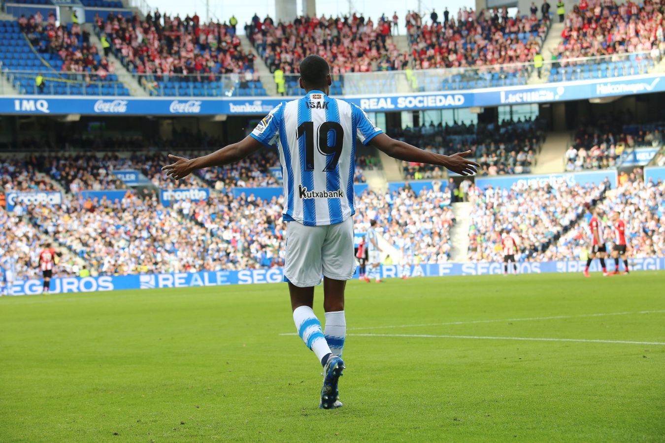 Las mejores imágenes del derbi en el Reale Arena.