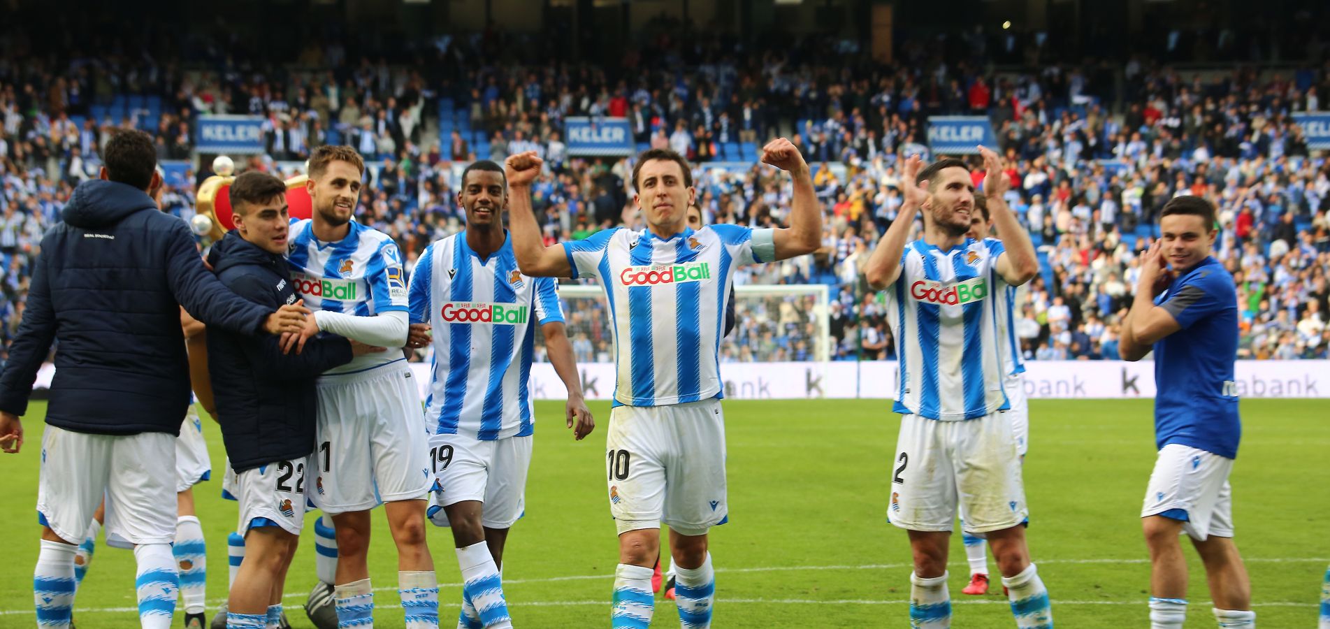 Las mejores imágenes del derbi en el Reale Arena.