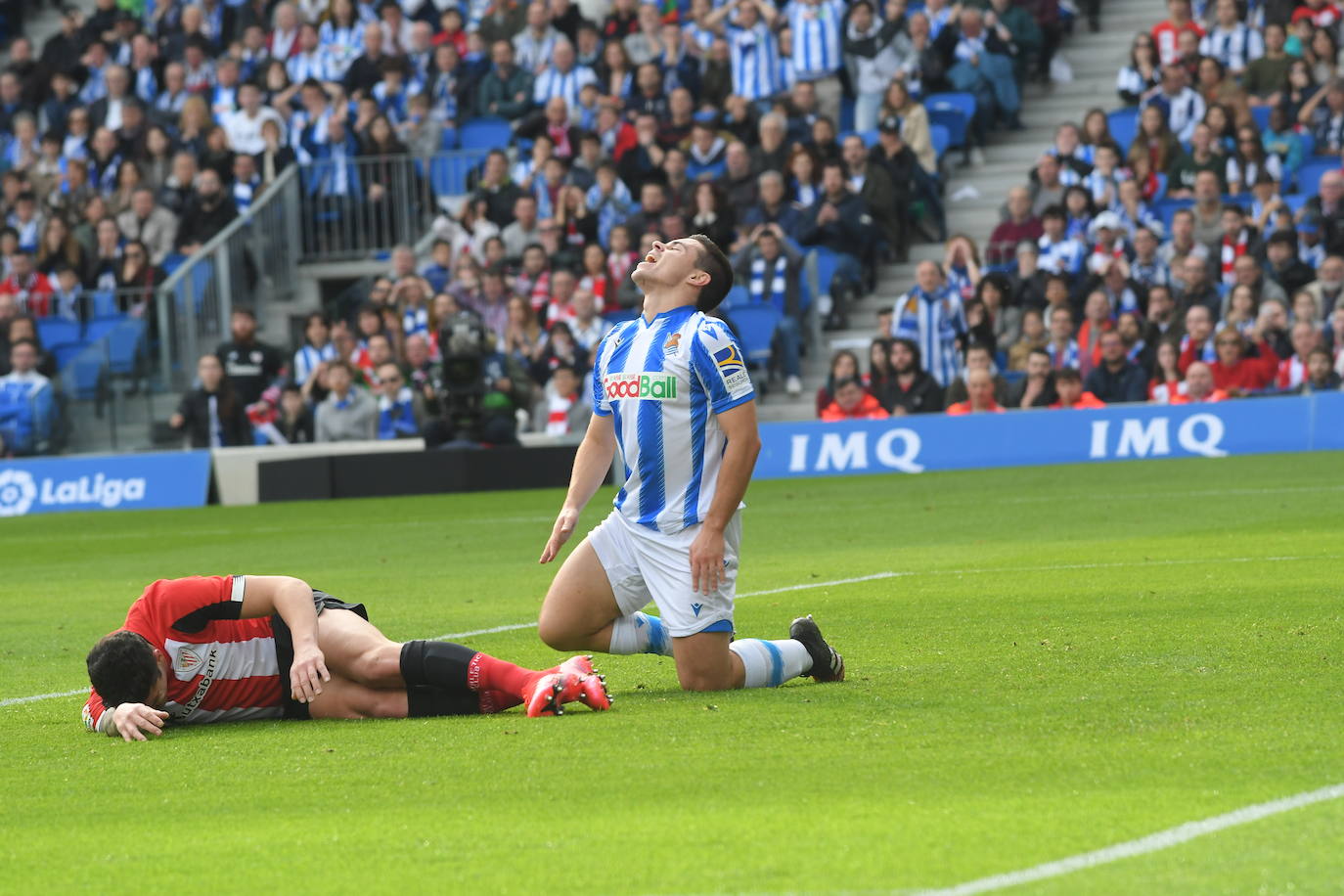 Las mejores imágenes del derbi en el Reale Arena.