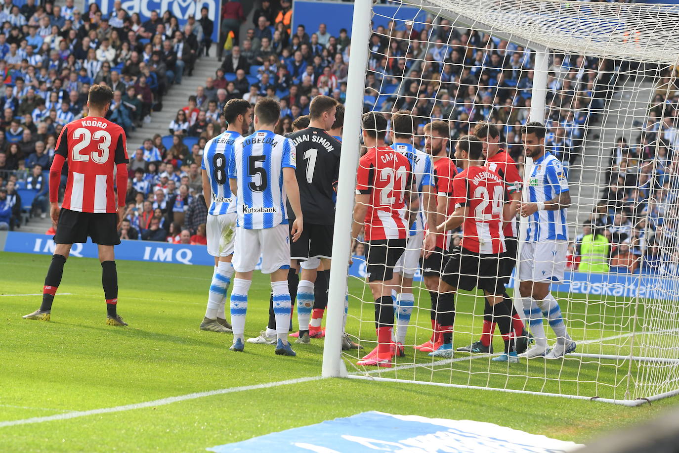 Las mejores imágenes del derbi en el Reale Arena.