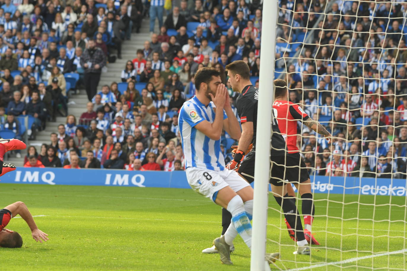 Las mejores imágenes del derbi en el Reale Arena.