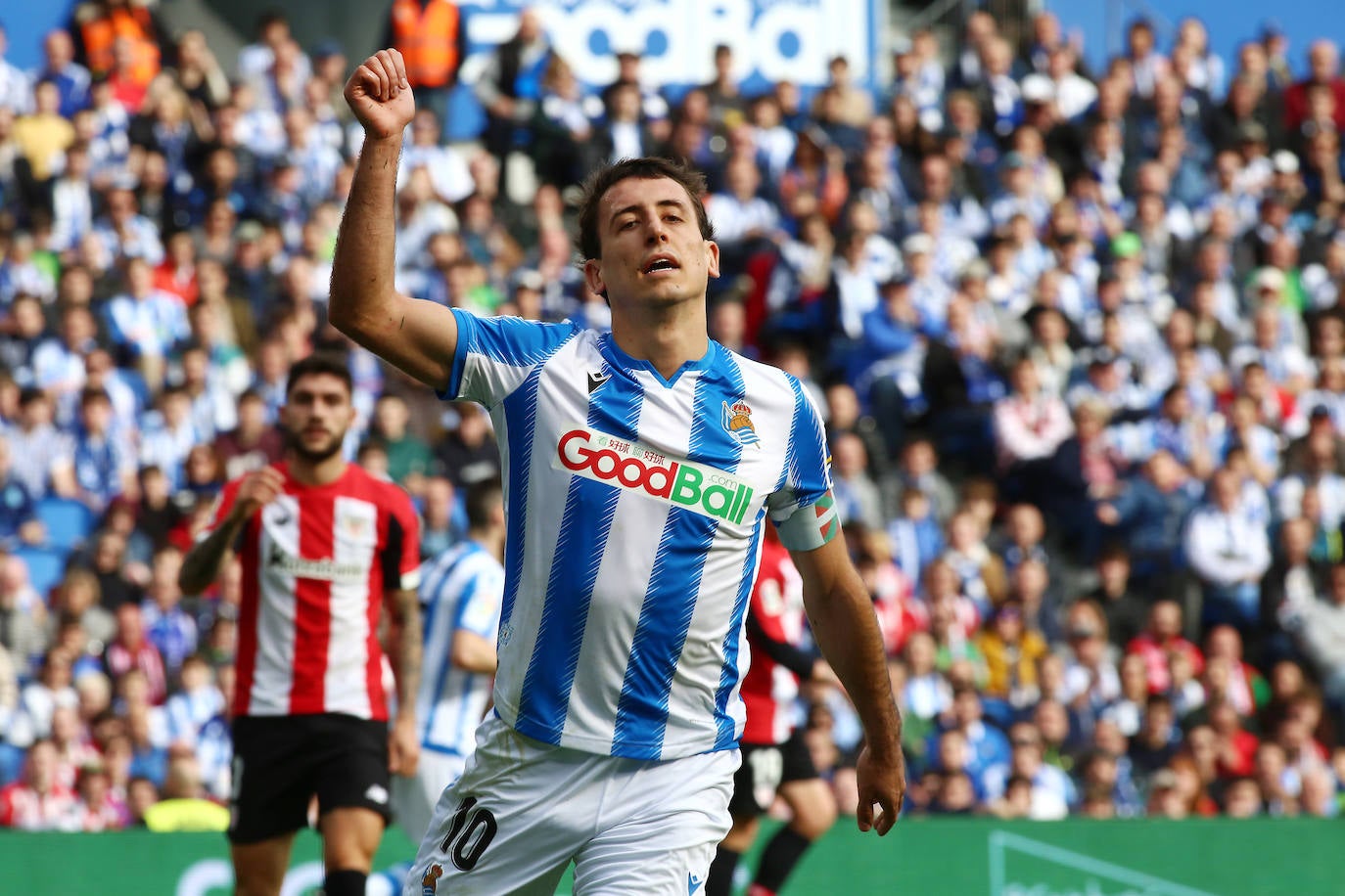 Las mejores imágenes del derbi en el Reale Arena.