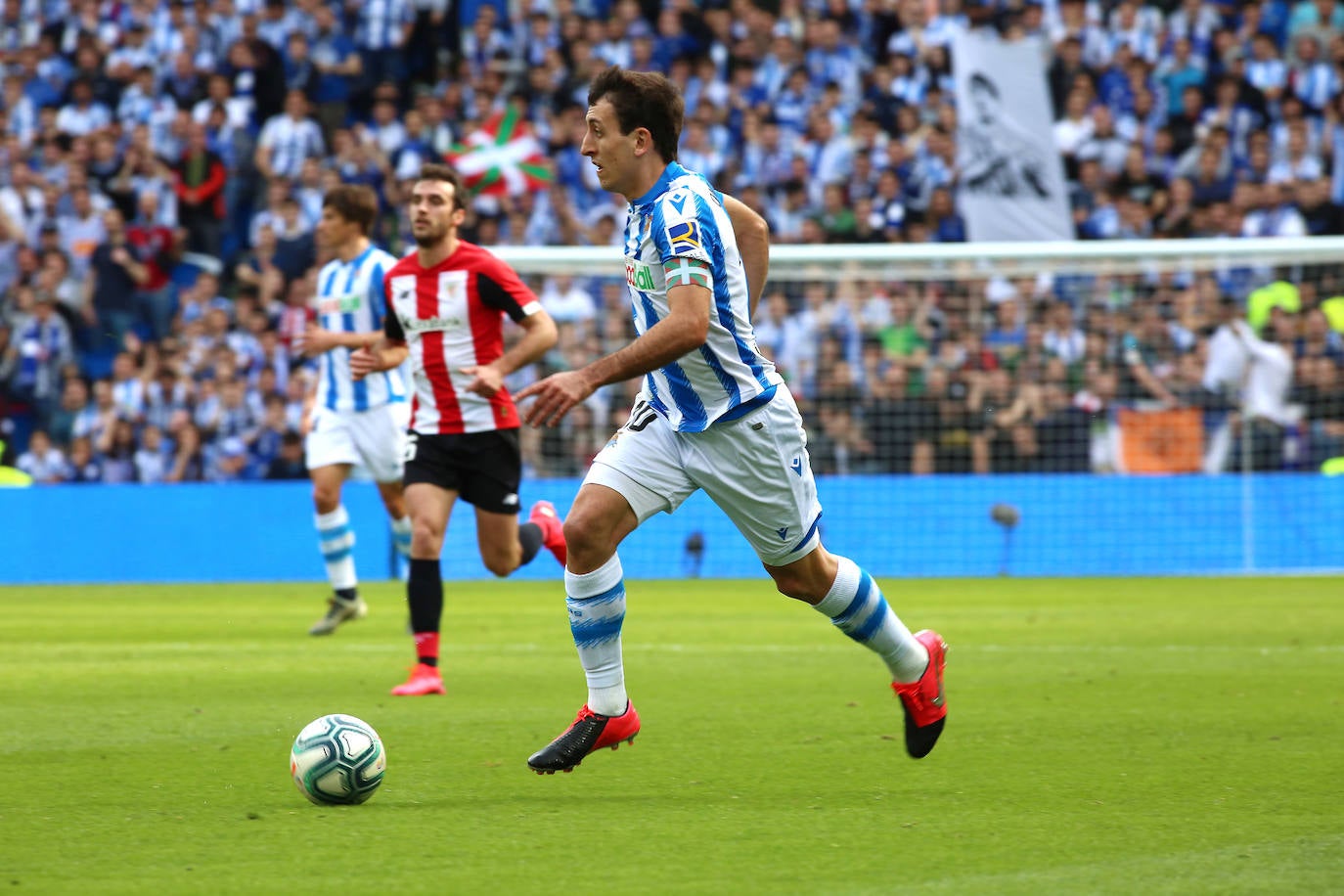 Las mejores imágenes del derbi en el Reale Arena.