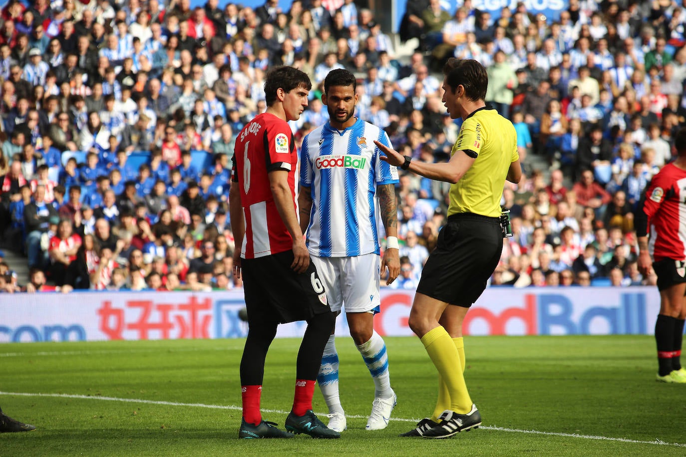 Las mejores imágenes del derbi en el Reale Arena.