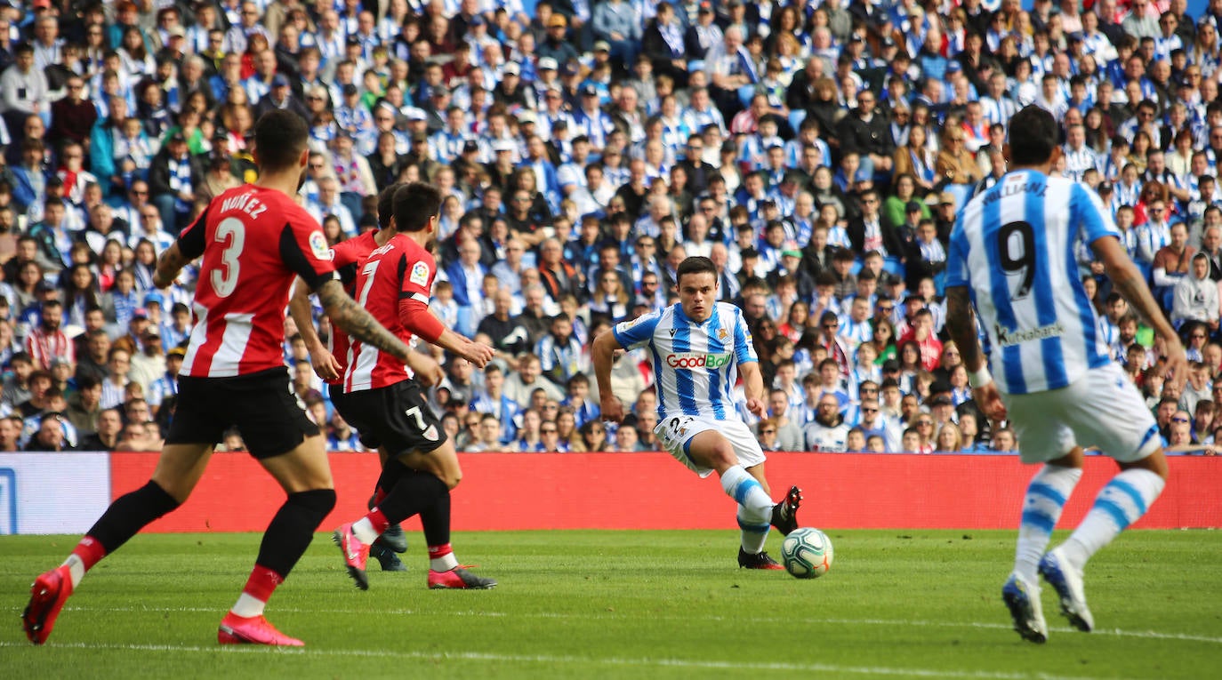 Las mejores imágenes del derbi en el Reale Arena.