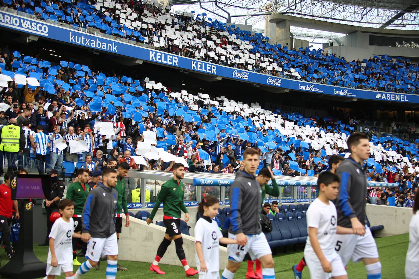 Las mejores imágenes del derbi en el Reale Arena.