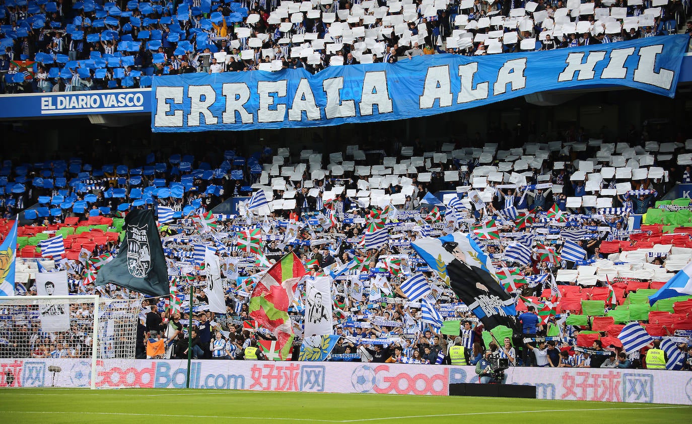 Las mejores imágenes del derbi en el Reale Arena.
