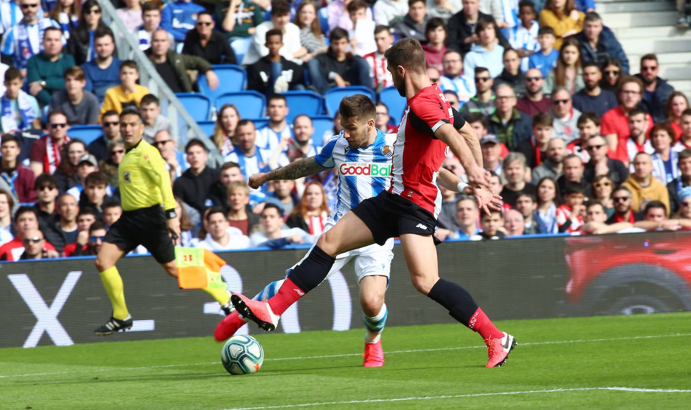Las mejores imágenes del derbi en el Reale Arena.