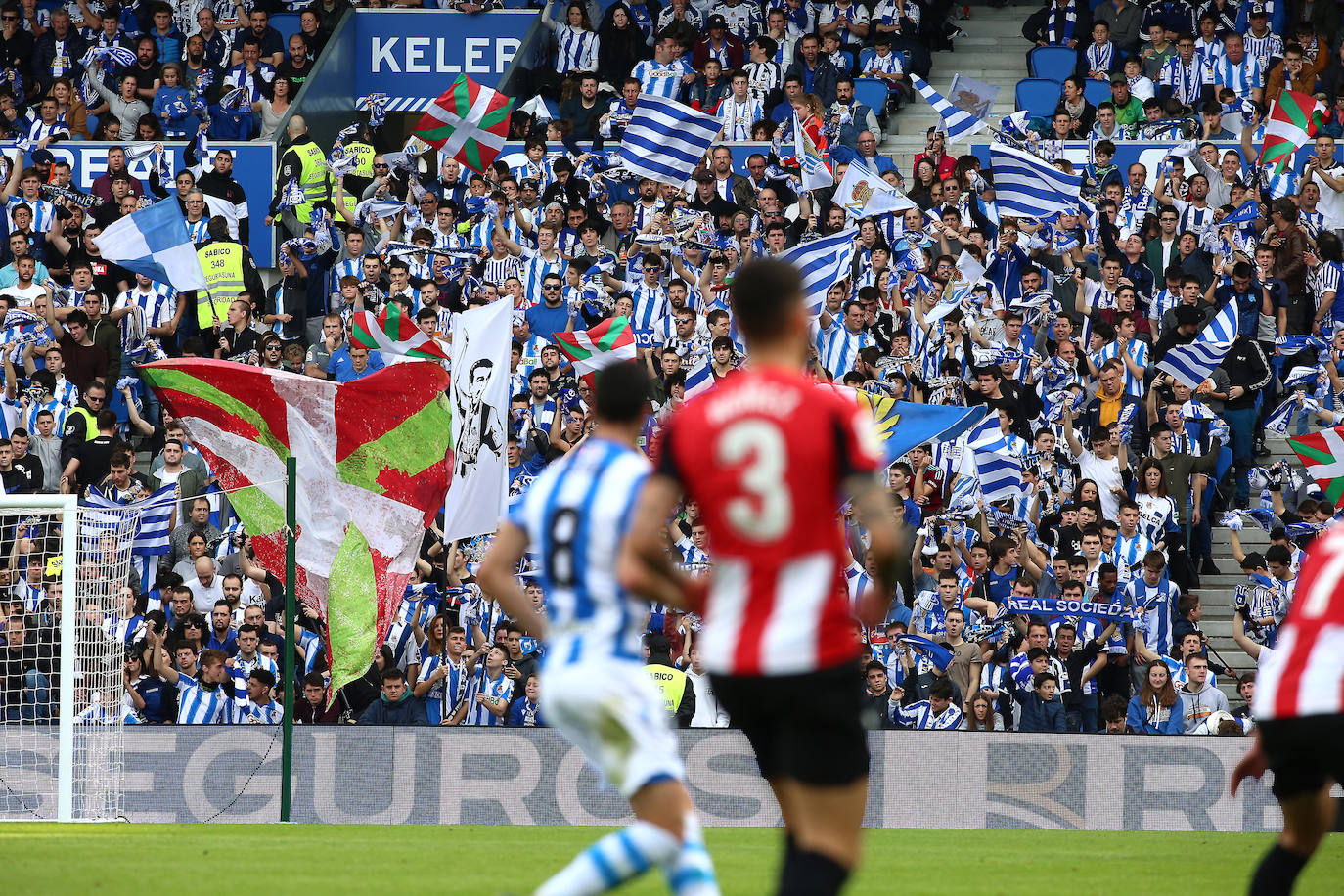 Las mejores imágenes del derbi en el Reale Arena.