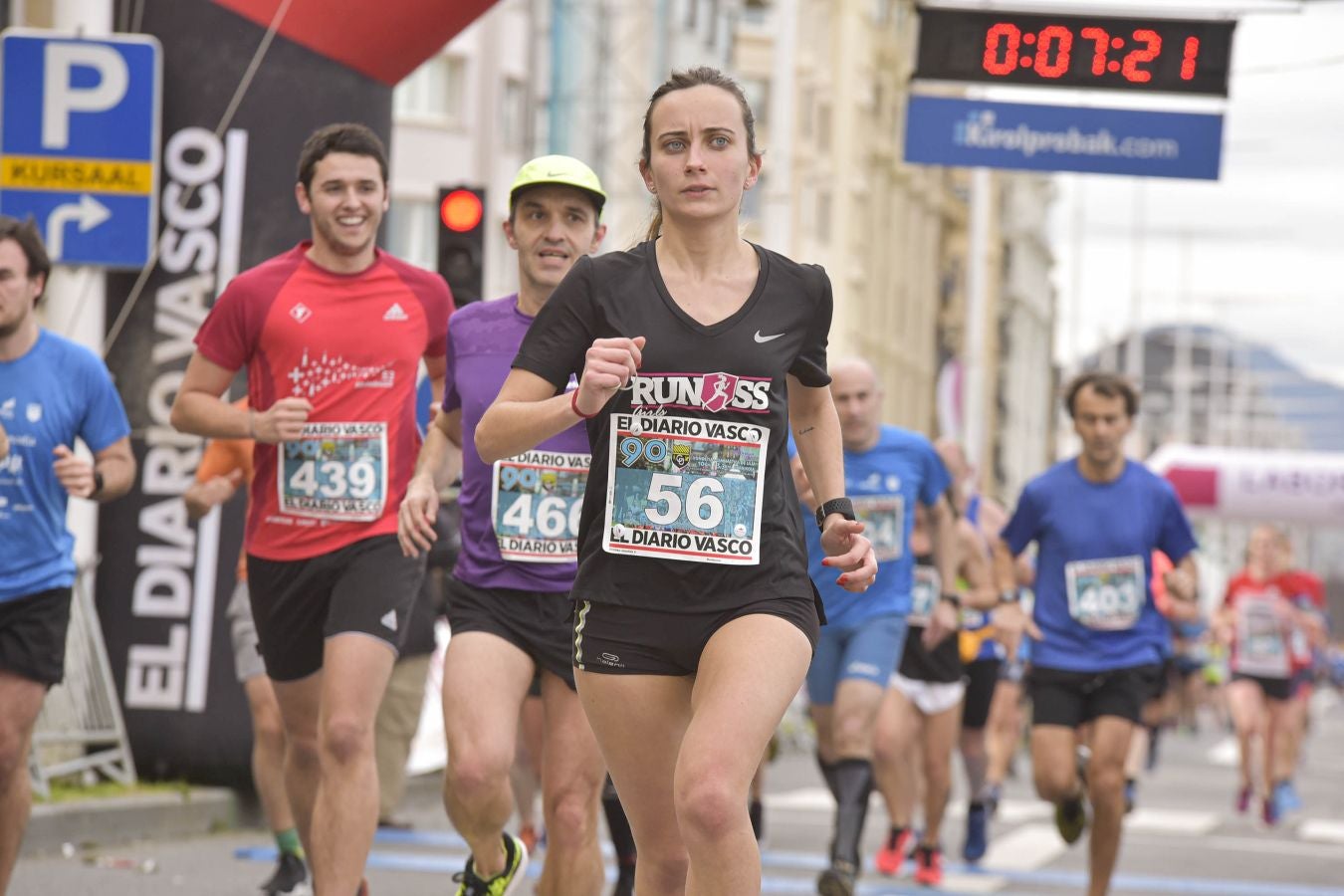 Carlos Mayo y Elena Loyo se han llavado la prueba en una carrera con mucha afición.