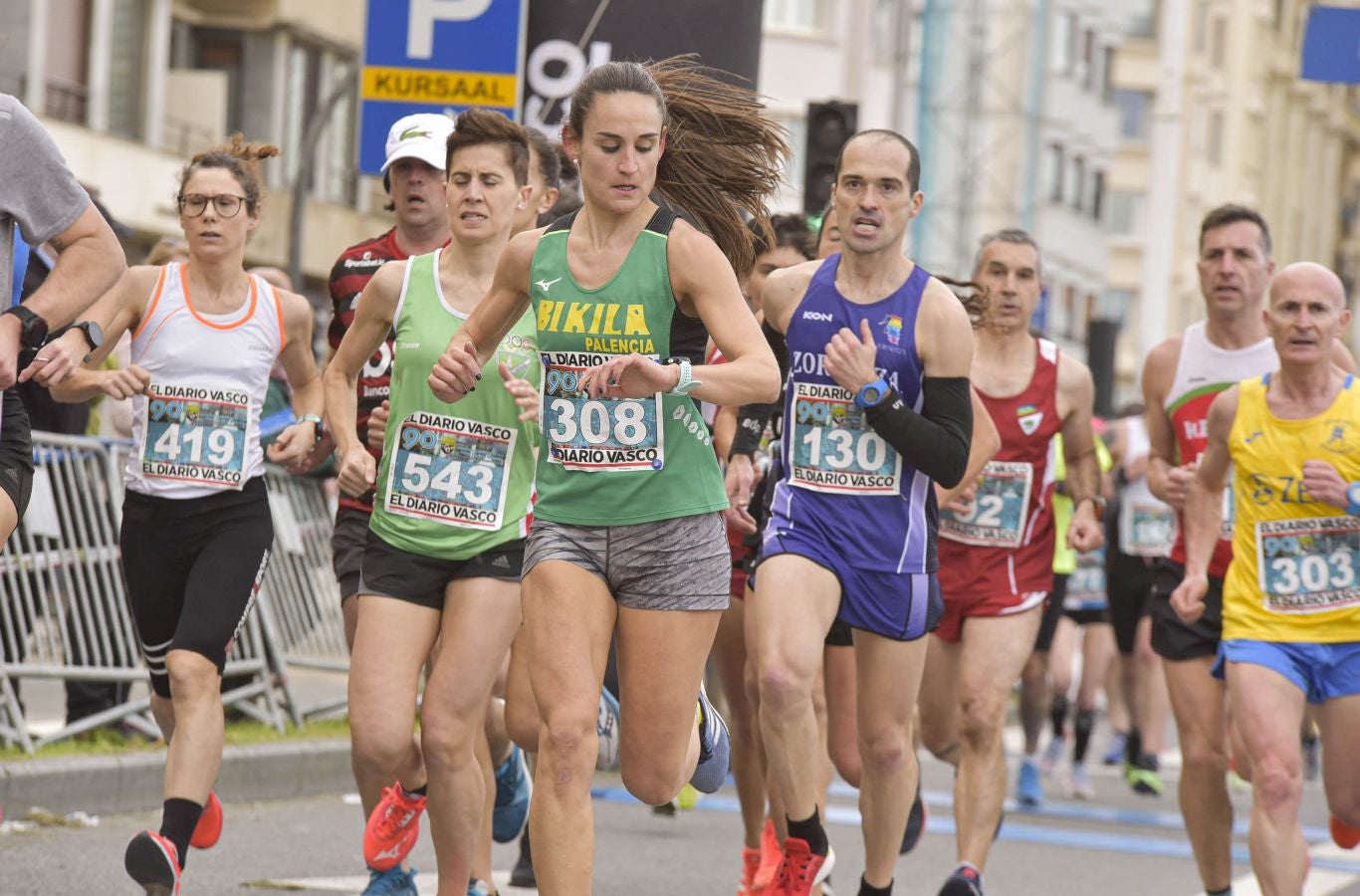 Carlos Mayo y Elena Loyo se han llavado la prueba en una carrera con mucha afición.