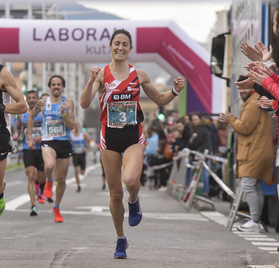 Carlos Mayo y Elena Loyo se han llavado la prueba en una carrera con mucha afición.