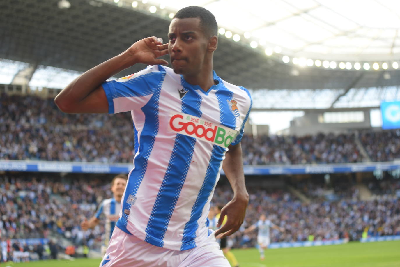 Las mejores imágenes del derbi en el Reale Arena.