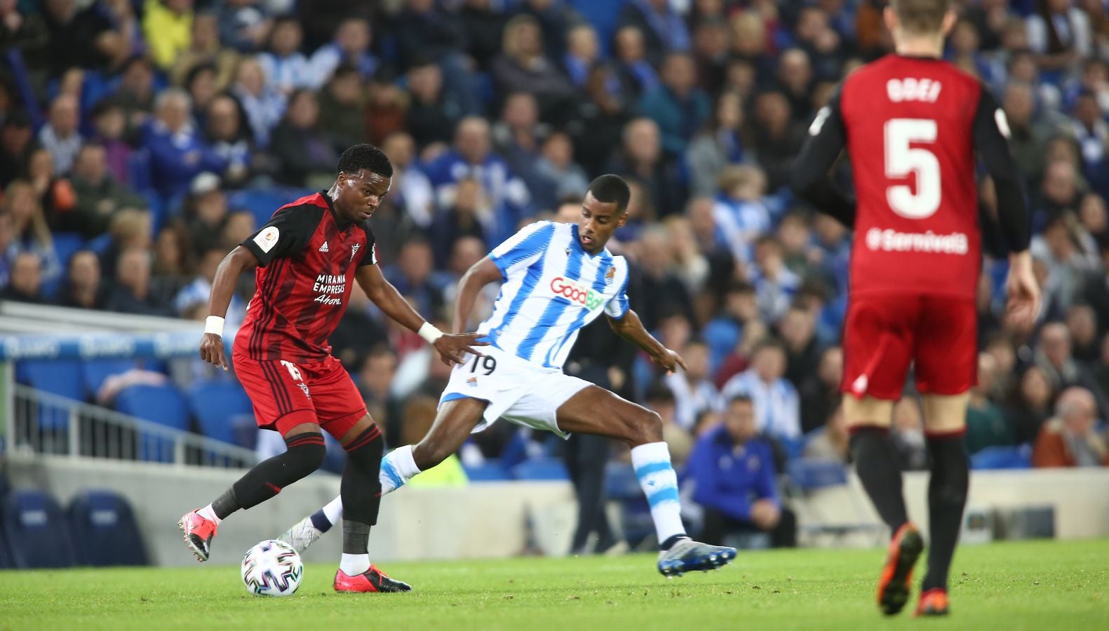 Fotos del Real Sociedad - Mirandés de semifinales de Copa