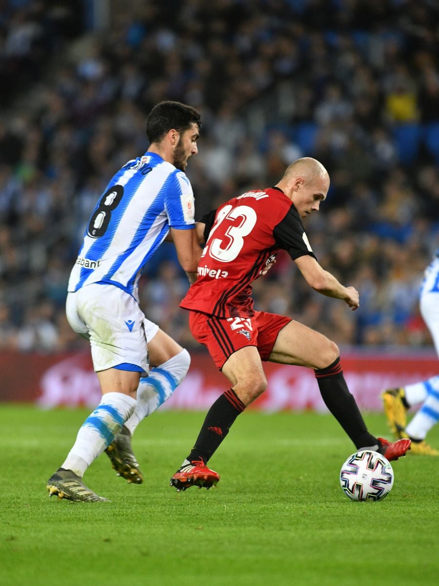 Fotos del Real Sociedad - Mirandés de semifinales de Copa