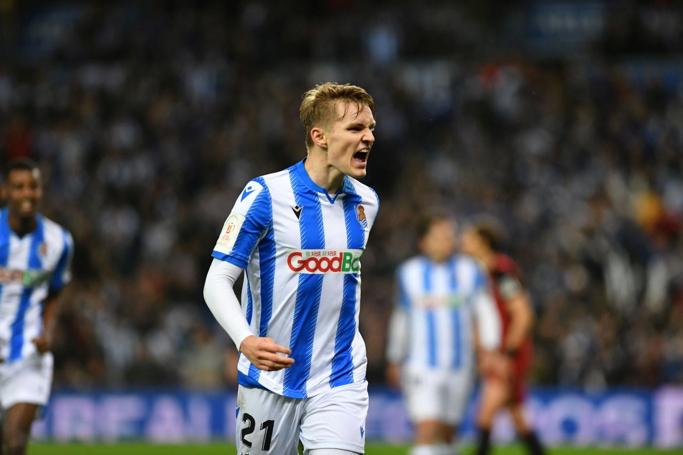 Fotos del Real Sociedad - Mirandés de semifinales de Copa