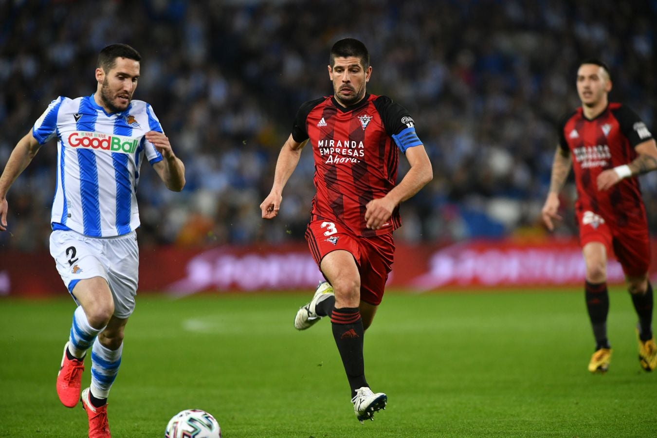 Fotos del Real Sociedad - Mirandés de semifinales de Copa
