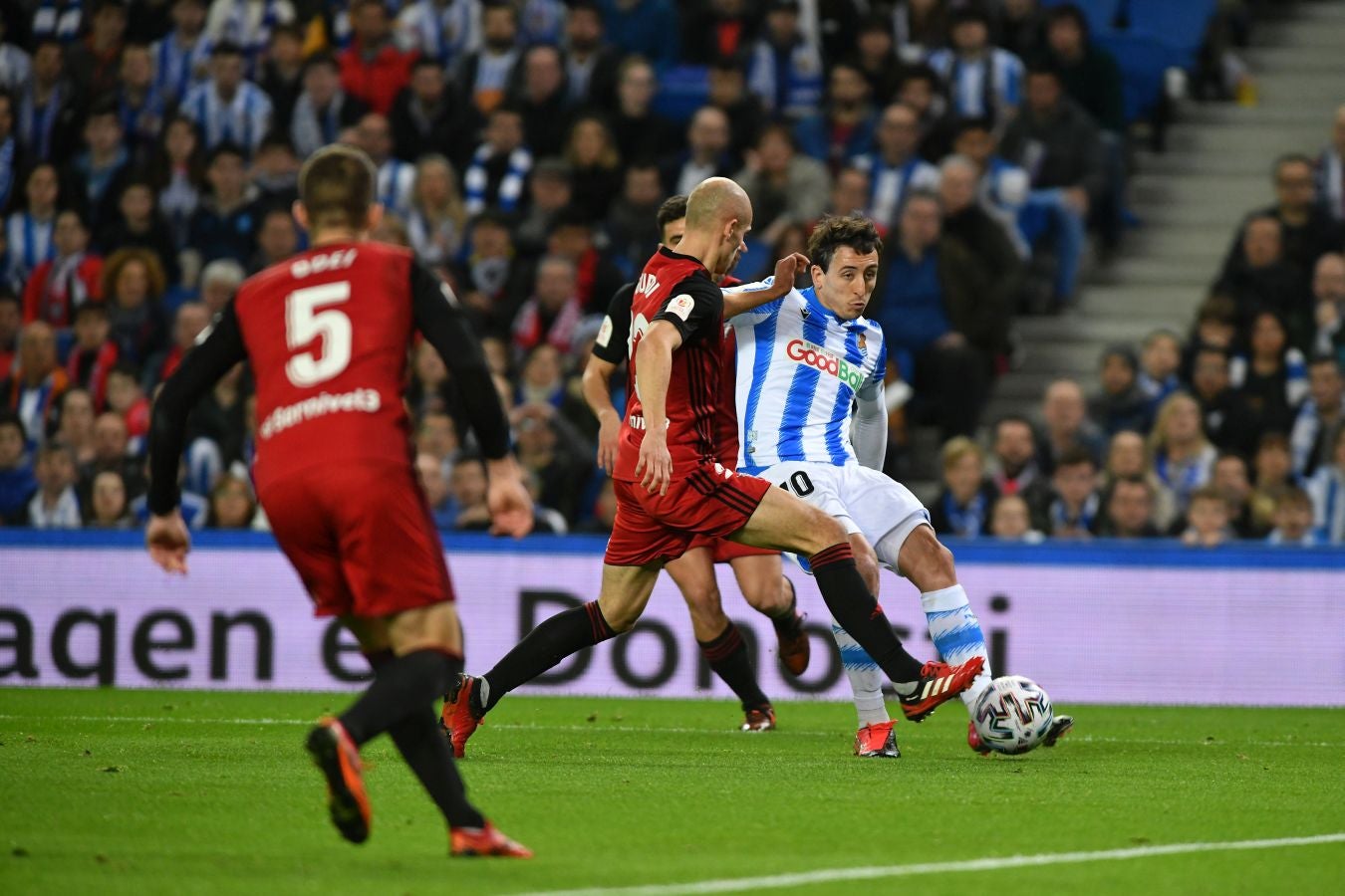 Fotos del Real Sociedad - Mirandés de semifinales de Copa