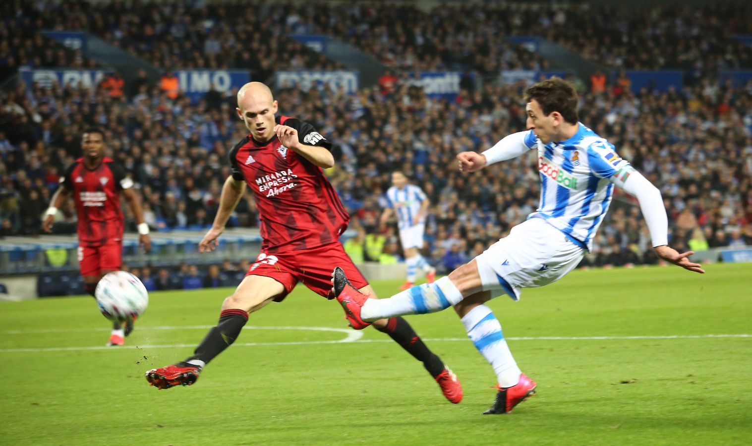 Fotos del Real Sociedad - Mirandés de semifinales de Copa
